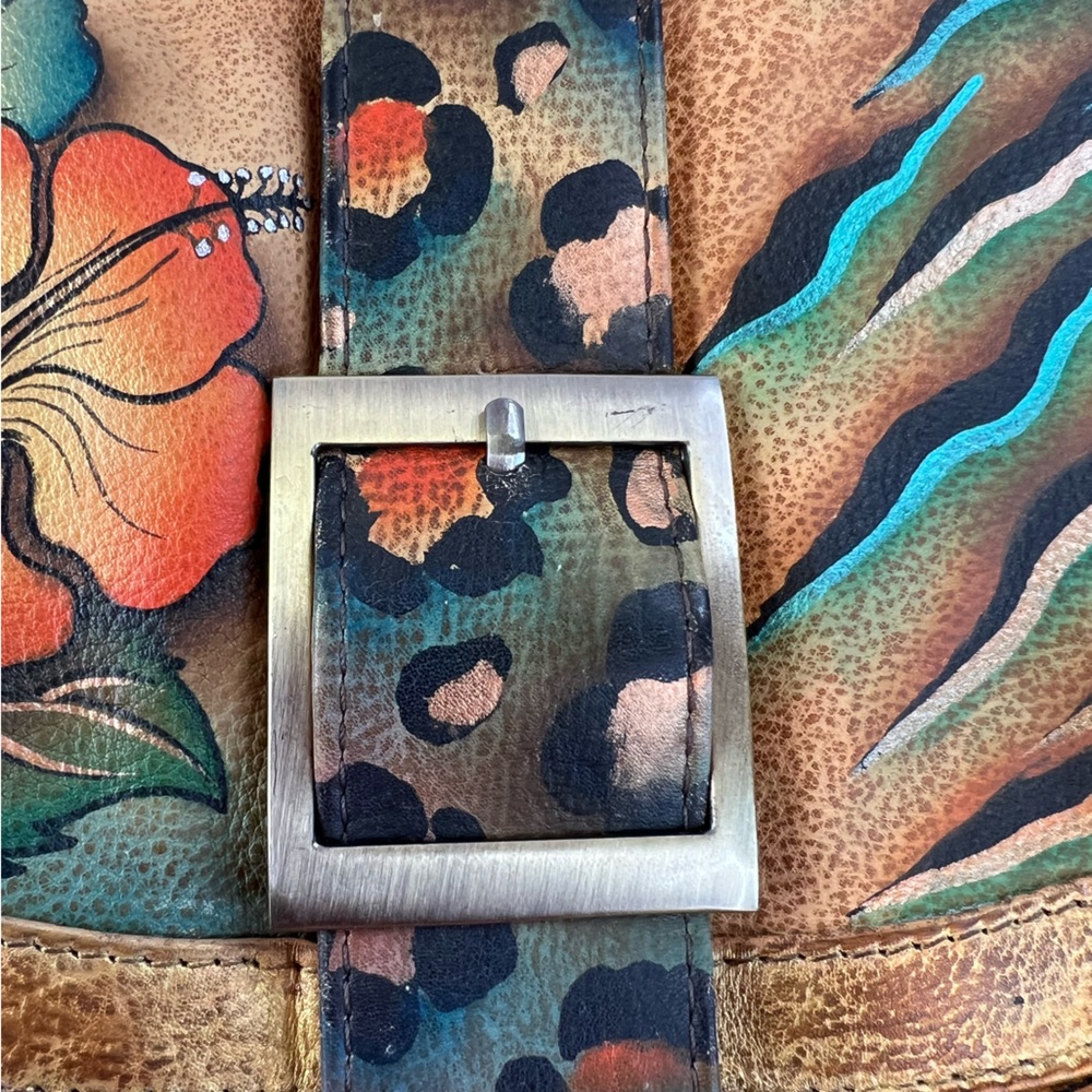 Anuschka Hand-Painted Shoulder Bag - Picture 13 of 13